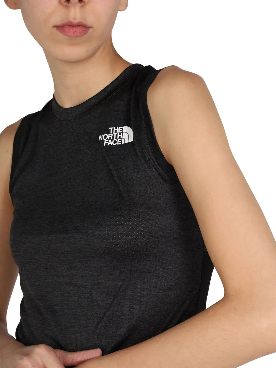 The North Face Logo Printed Cropped Top