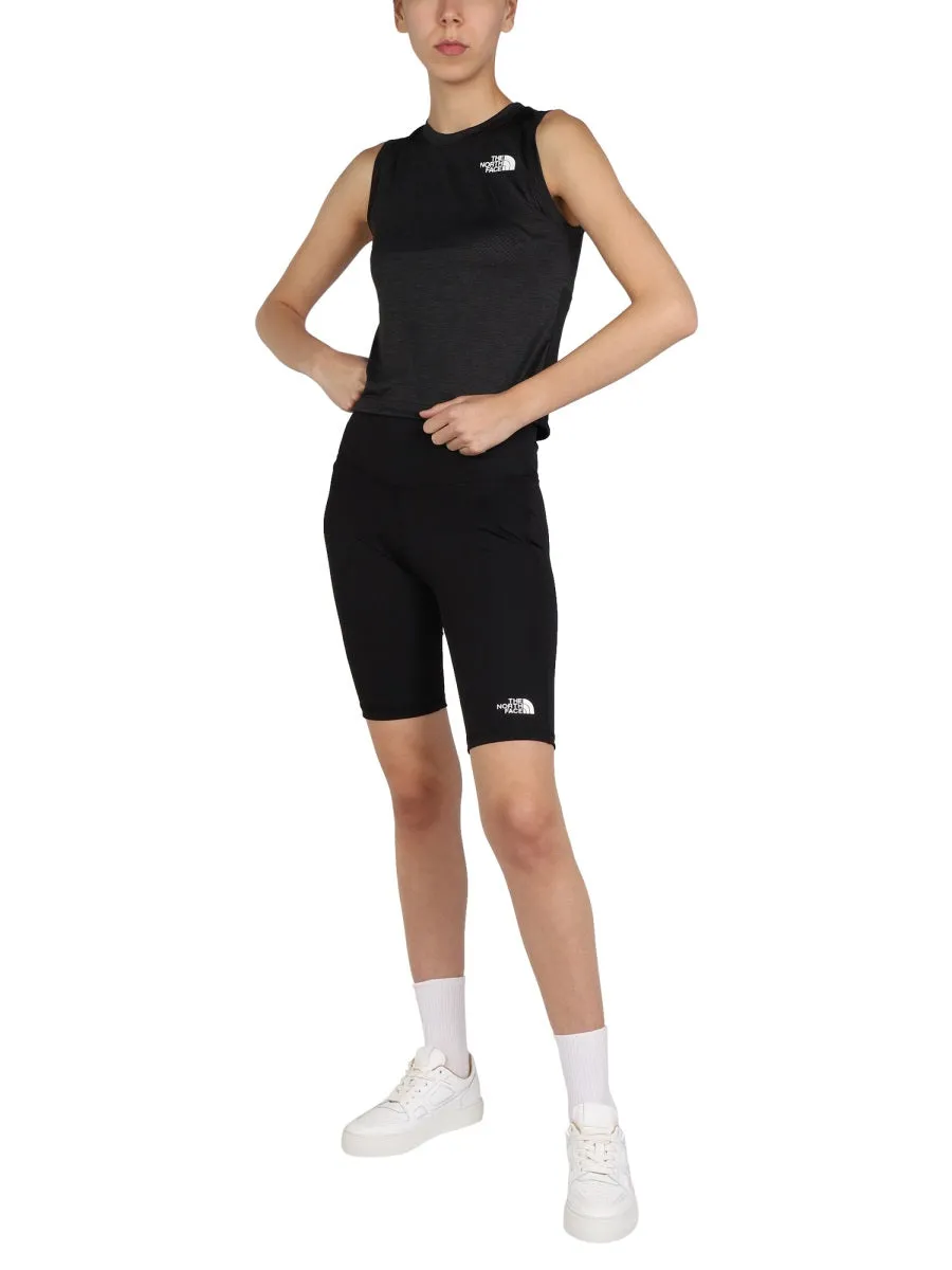 The North Face Logo Printed Cropped Top