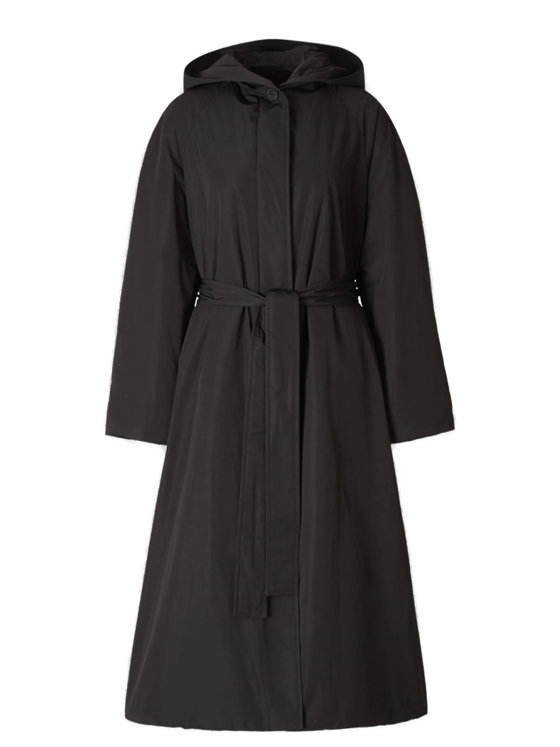The Row Belted Hooded Gini Coat