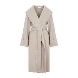 The Row Belted Long Sleeved Coat