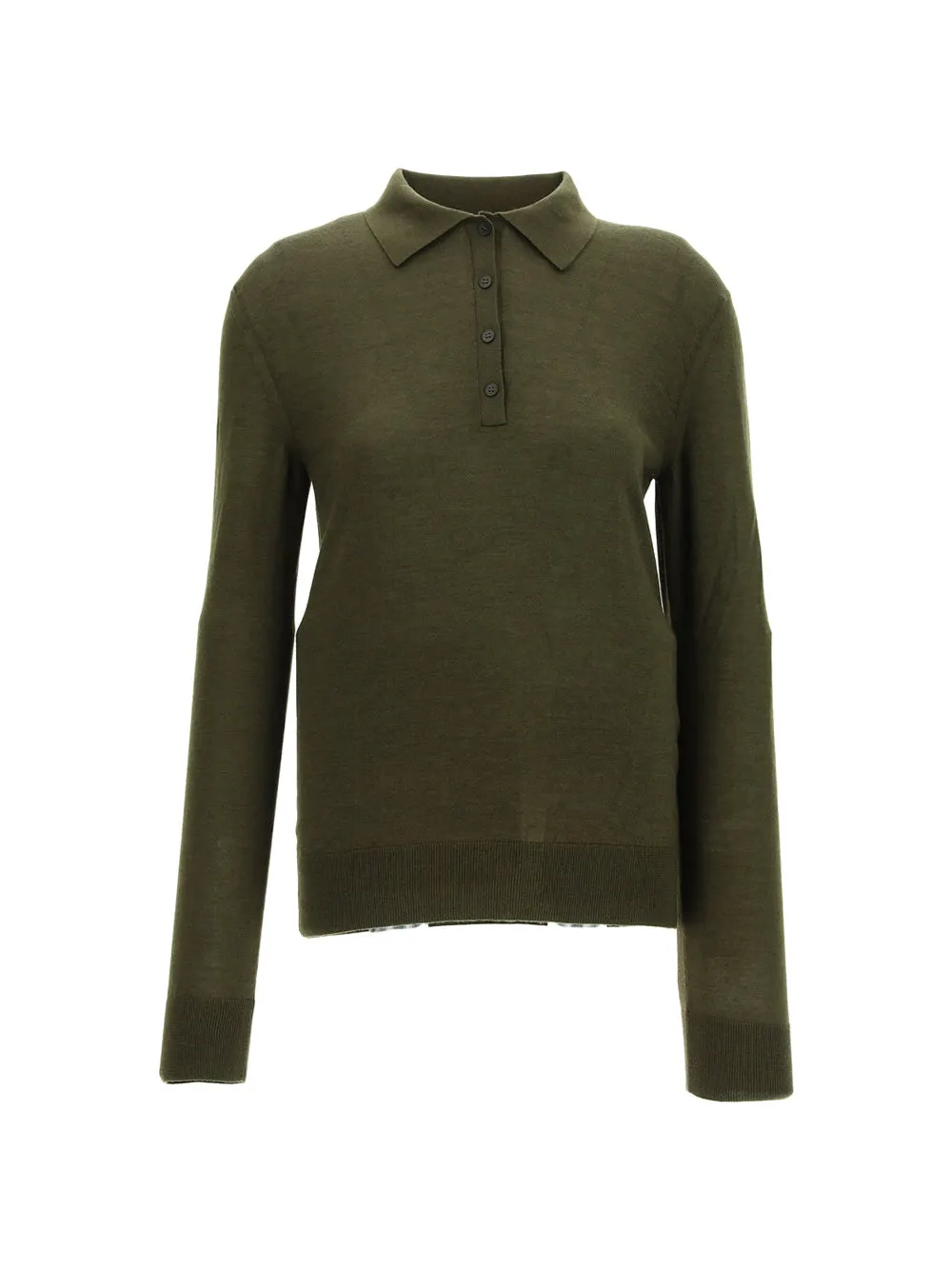The Row Button Detailed Long-Sleeved Top