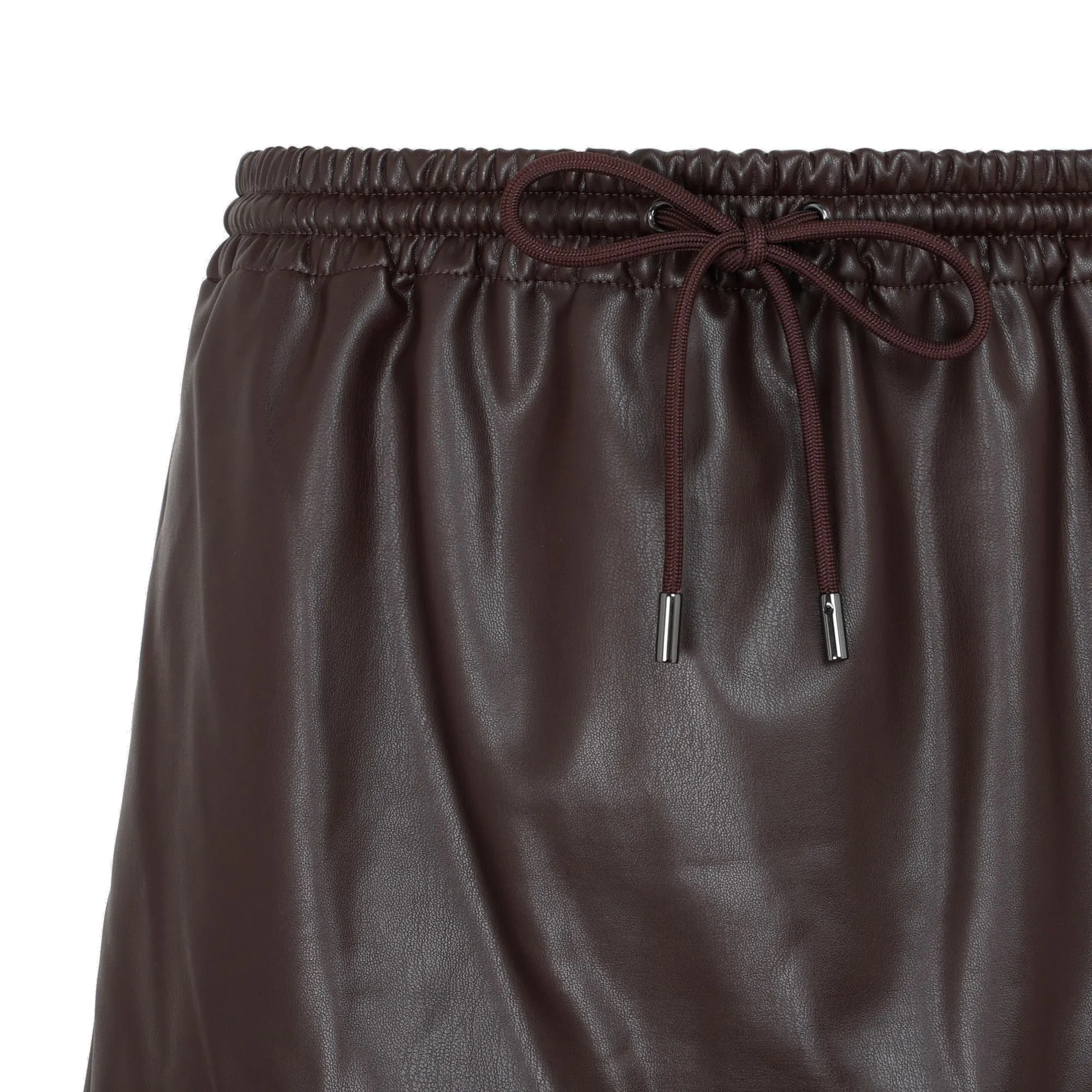 Theory Drawstring Pull-On Mini Skirt