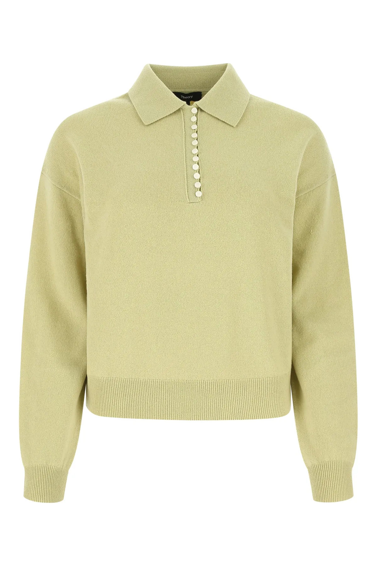 Theory Long Sleeved Polo Sweater