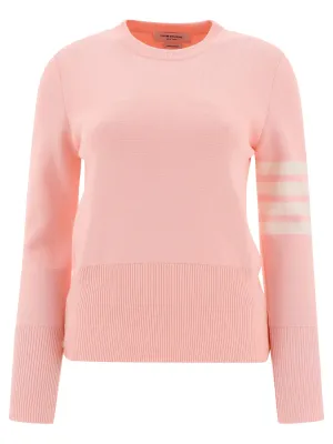 Thom Browne 4-Bar Crewneck Knit Jumper