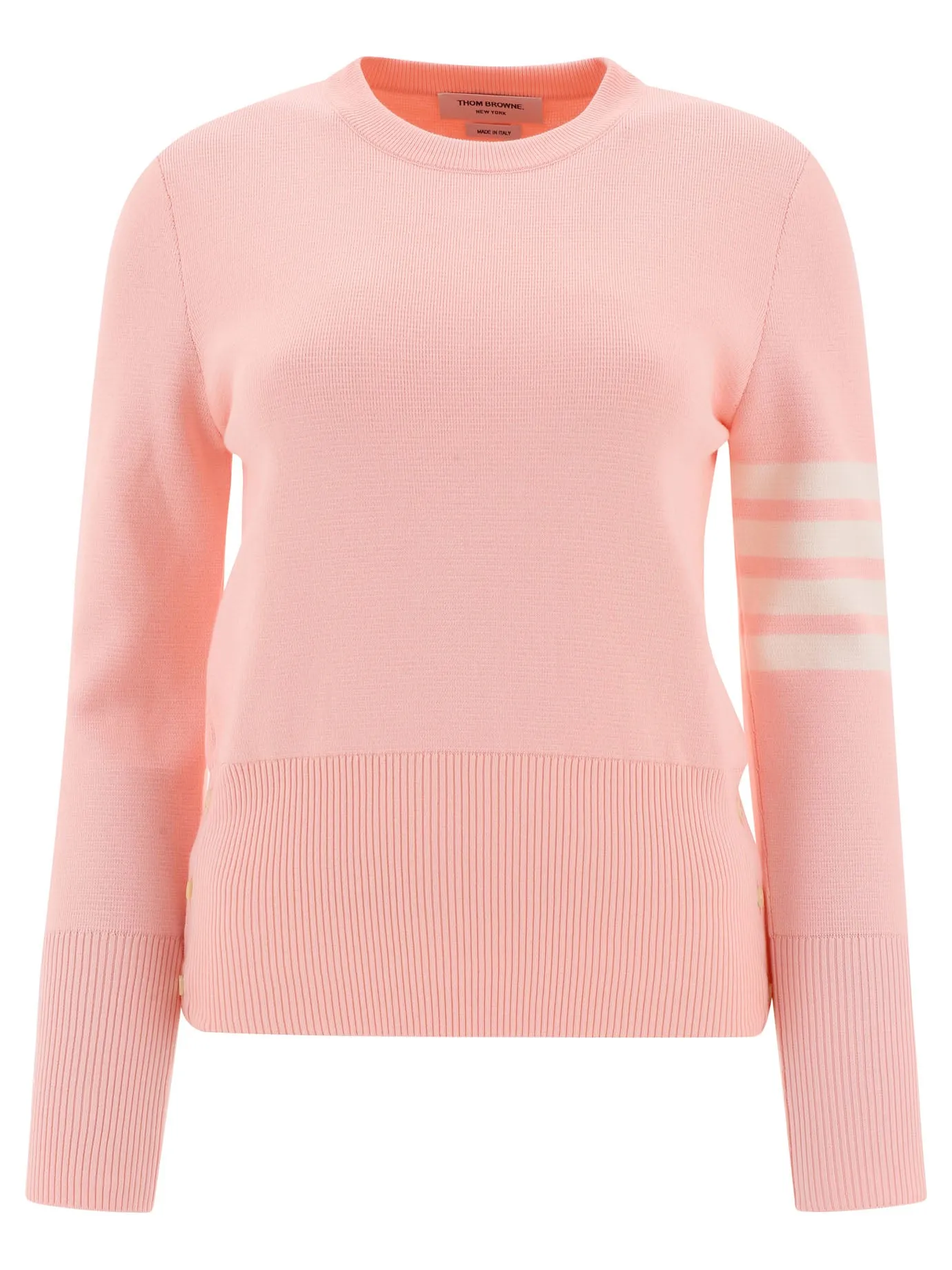 Thom Browne 4-Bar Crewneck Knit Jumper