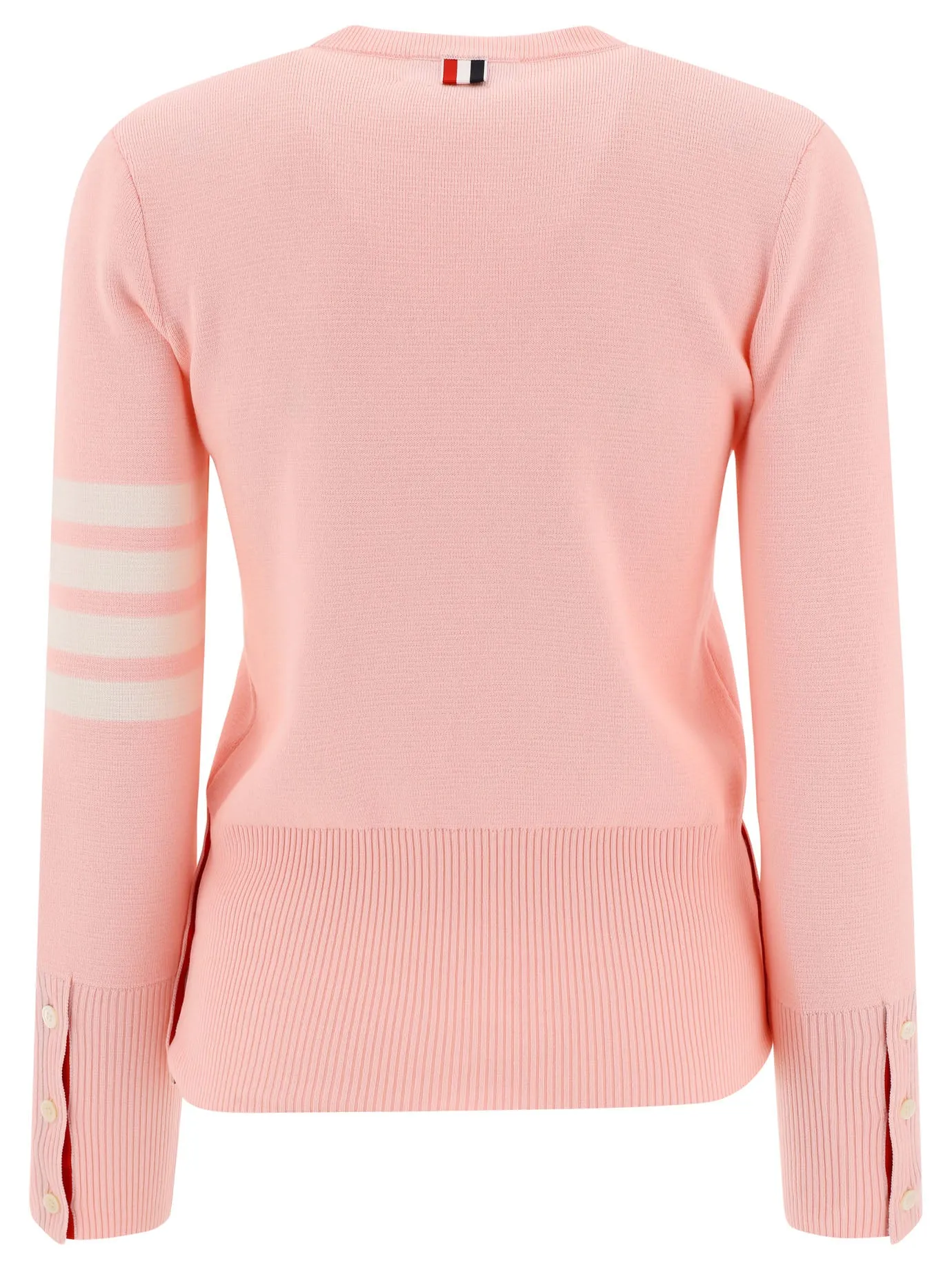 Thom Browne 4-Bar Crewneck Knit Jumper