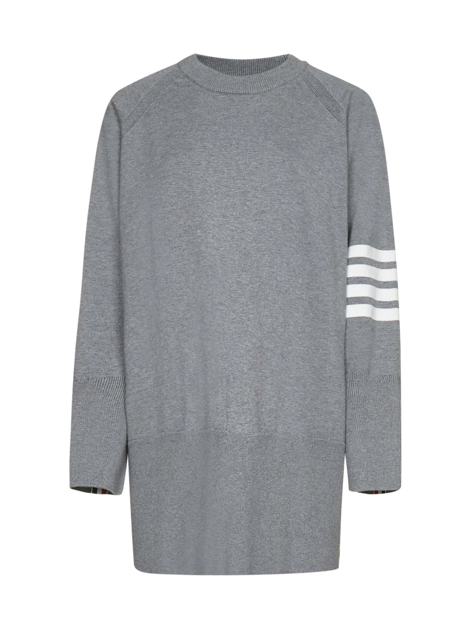 Thom Browne 4-Bar Crewneck Knit Jumper
