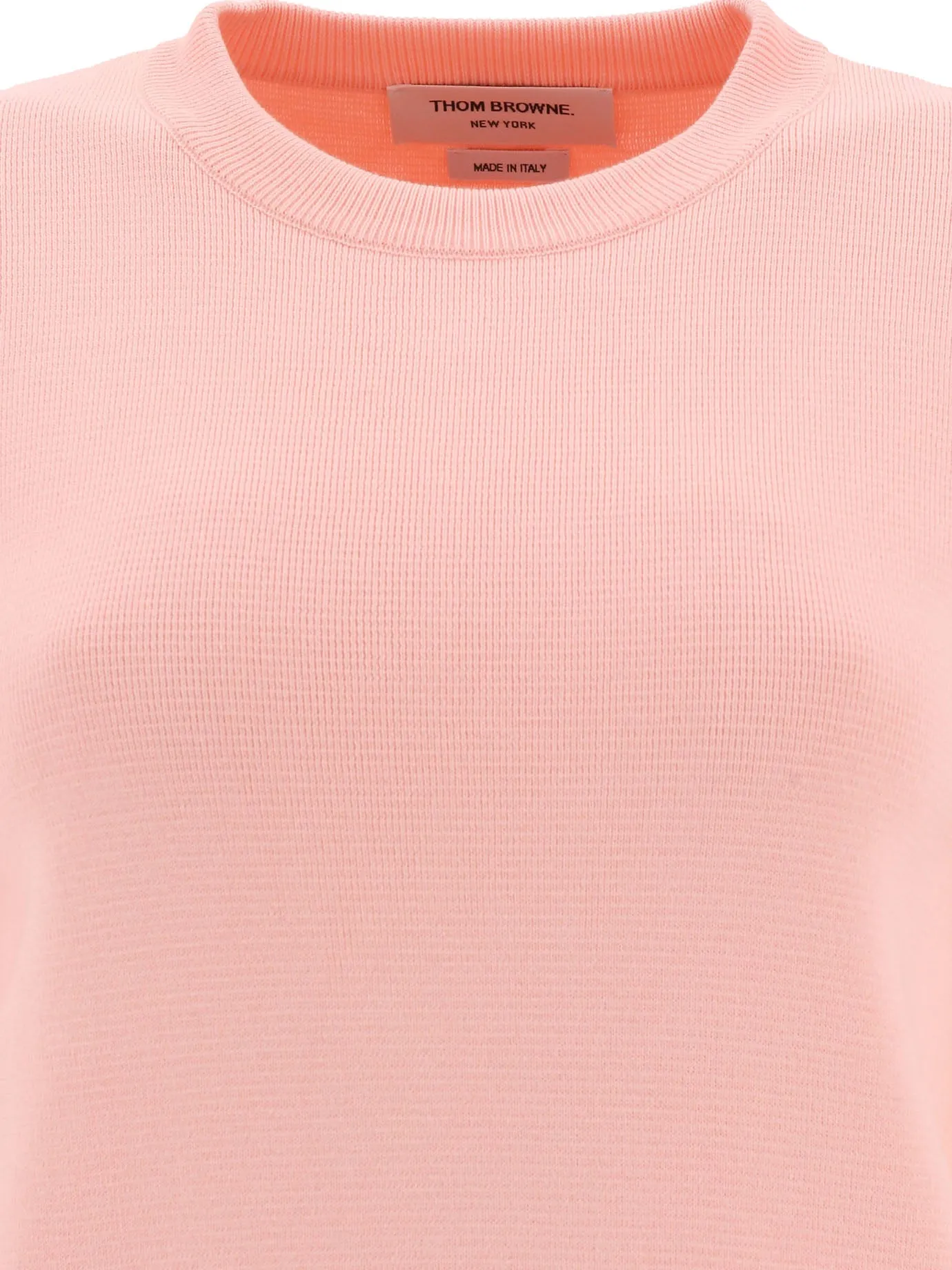 Thom Browne 4-Bar Crewneck Knit Jumper
