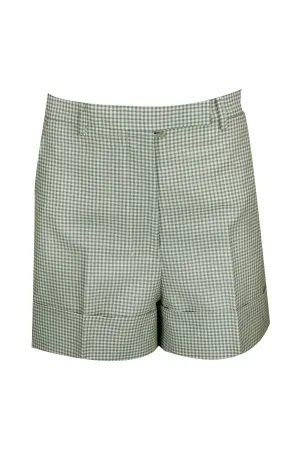 Thom Browne Checked Sack Shorts