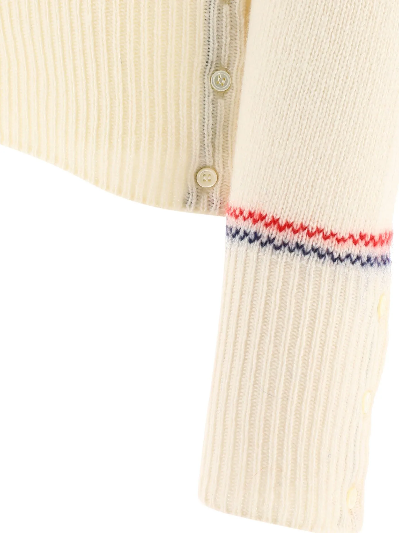 Thom Browne Intarsia-Knit High Neck Jumper