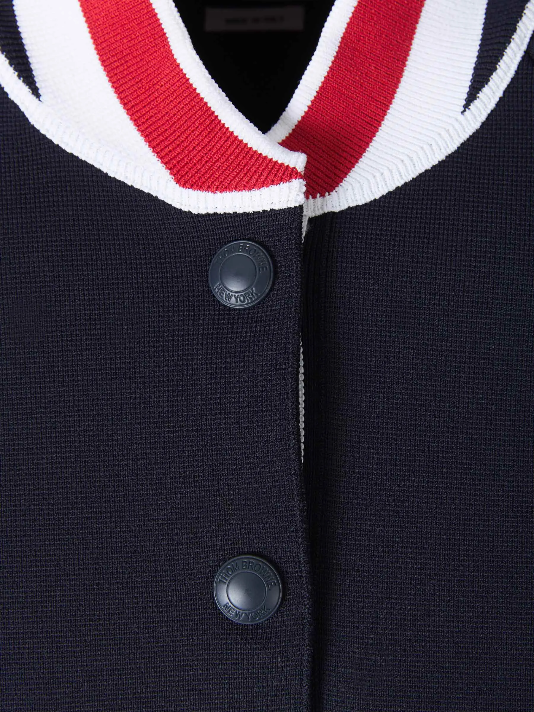 Thom Browne RWB Stripe Bomber Jacket