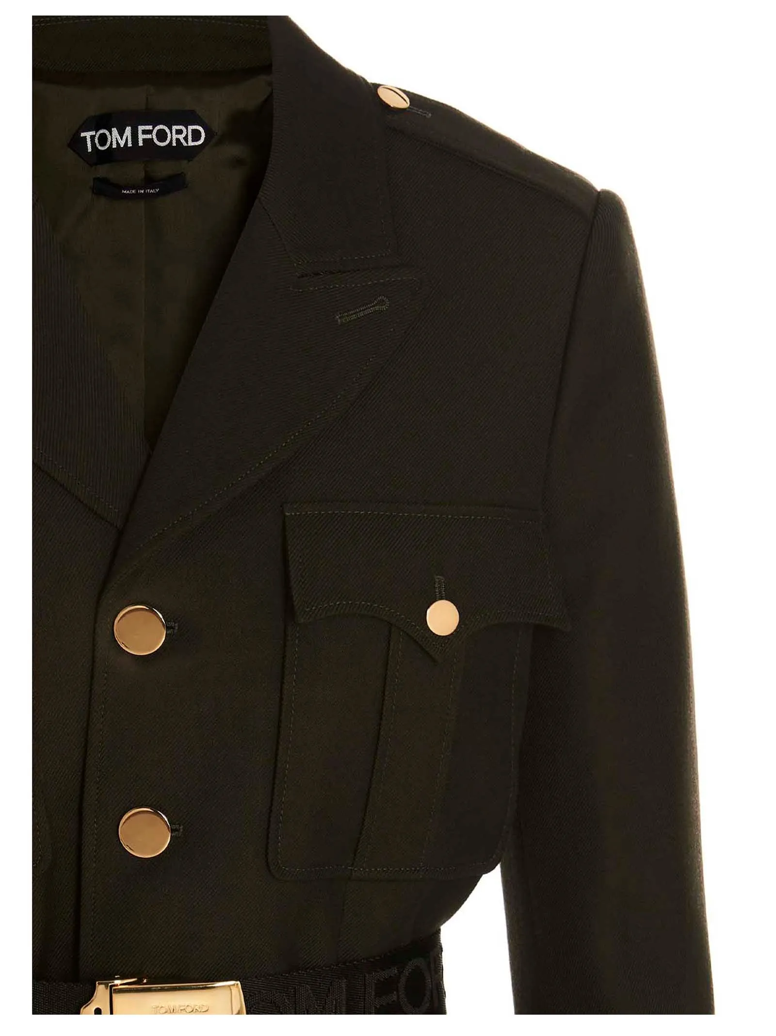 Tom Ford Belted Military Jacket