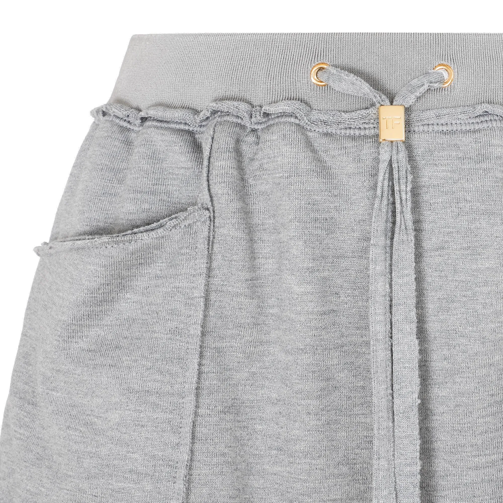 Tom Ford High Waist Raw Edge Shorts