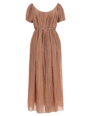 Tory Burch All-Over Floral Printed Midi Dress