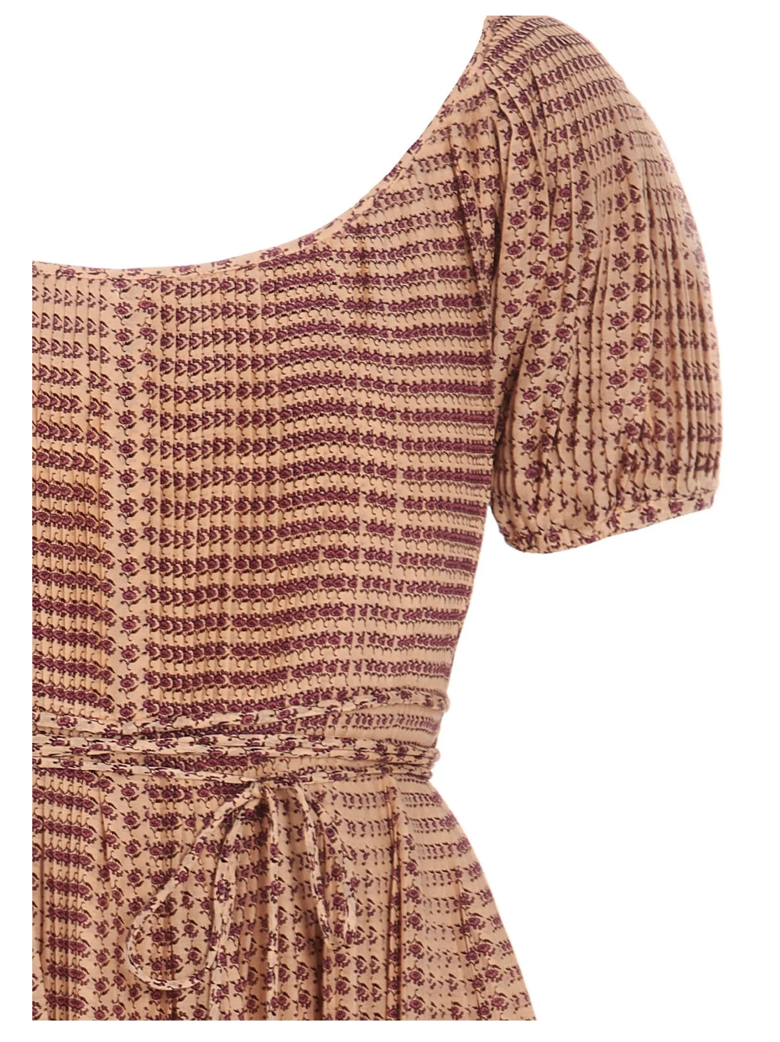 Tory Burch All-Over Floral Printed Midi Dress
