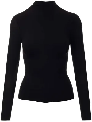 Tory Burch Turtleneck Long-Sleeved Knit Pullover