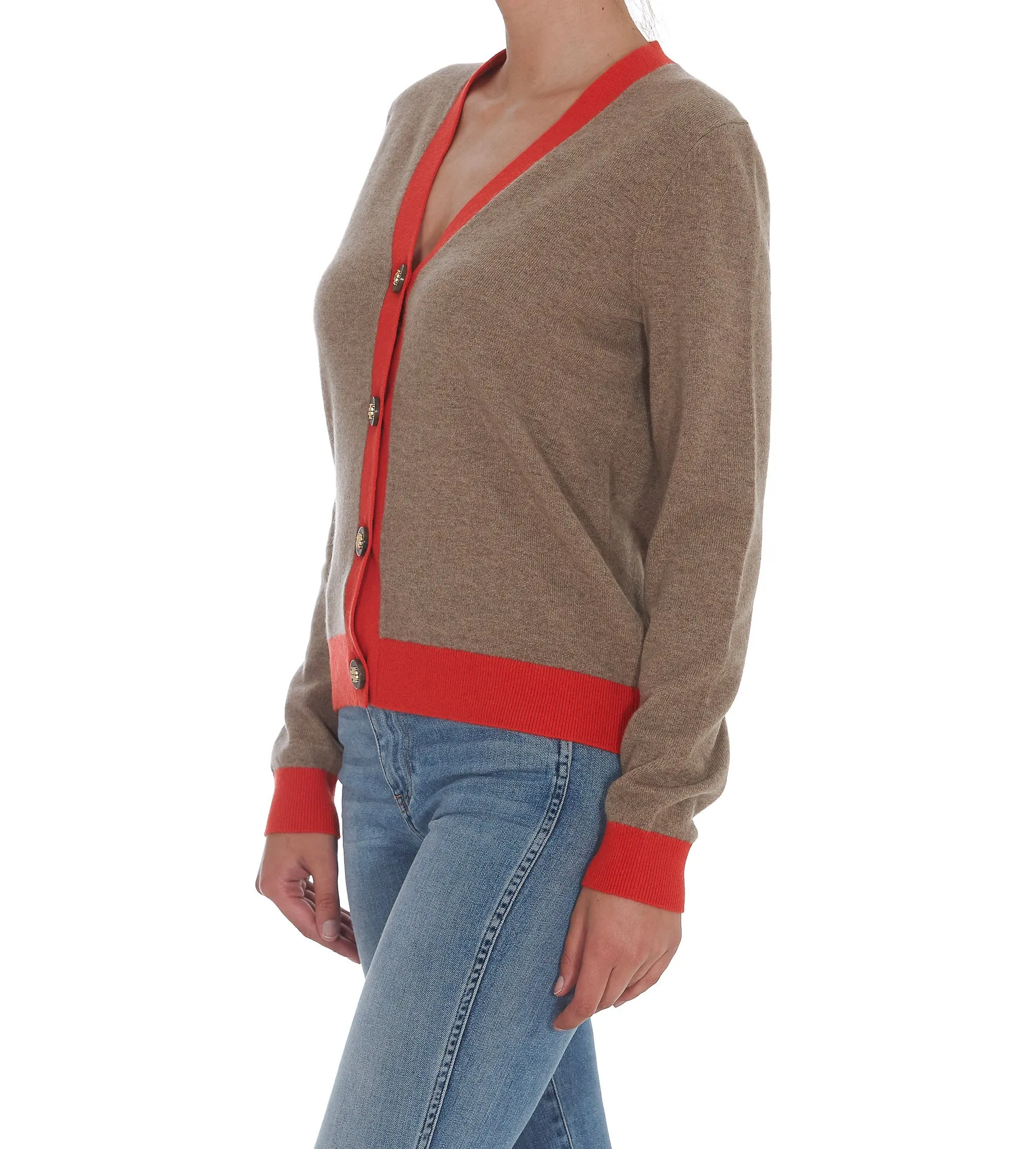 Tory Burch V-Neck Knit Cardigan