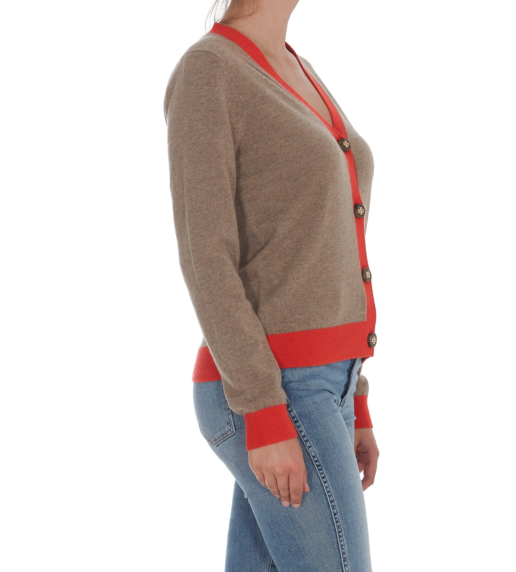Tory Burch V-Neck Knit Cardigan