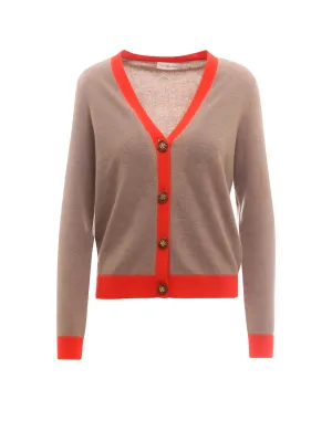 Tory Burch V-Neck Knit Cardigan