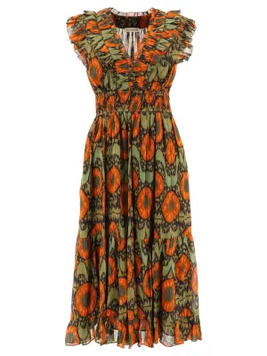 Ulla Johnson Noor V-Neck Sleeveless Dress