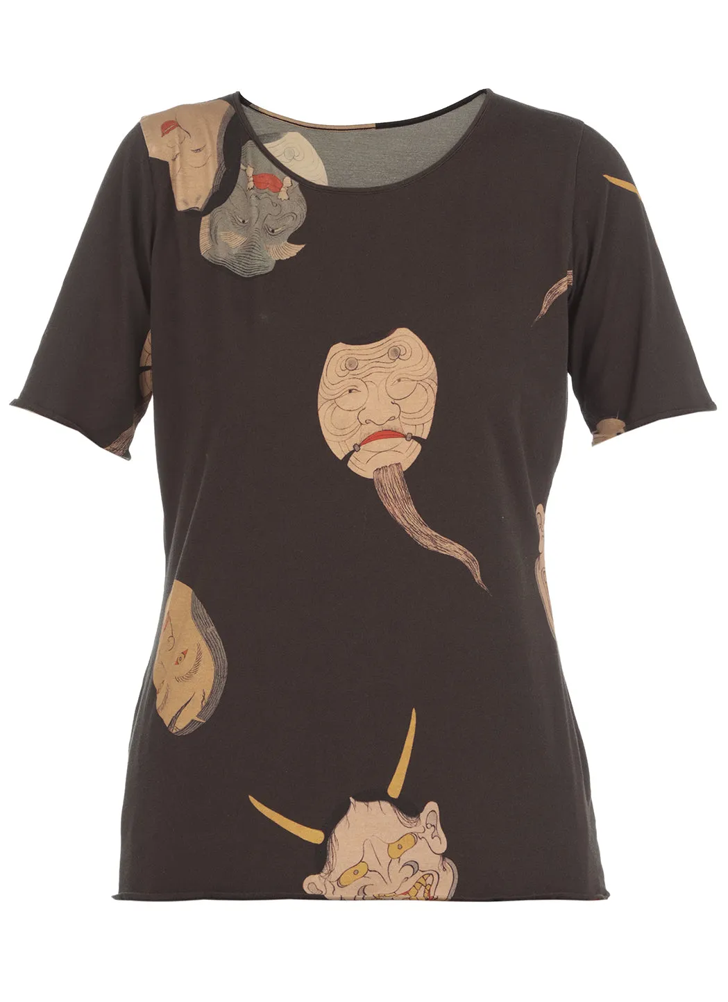 Uma Wang All-Over Printed Crewneck T-Shirt