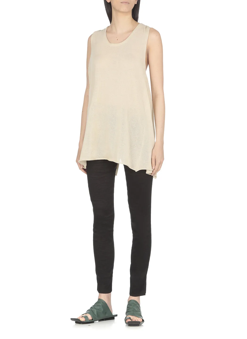 Uma Wang Cut-Out Skinny Trousers