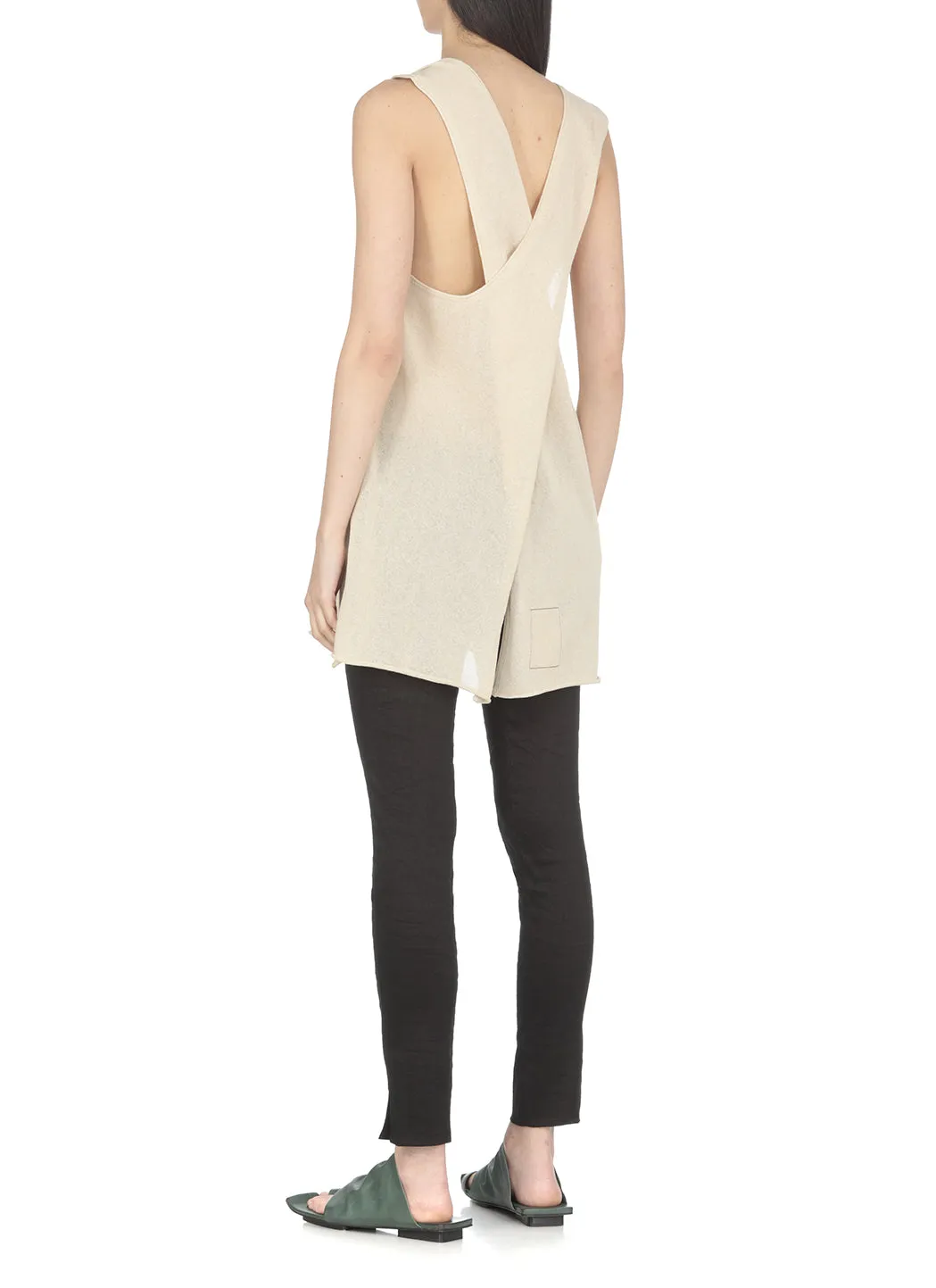 Uma Wang Cut-Out Skinny Trousers