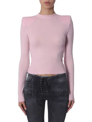 Unravel Project Crewneck Slim-Fit Knit Jumper