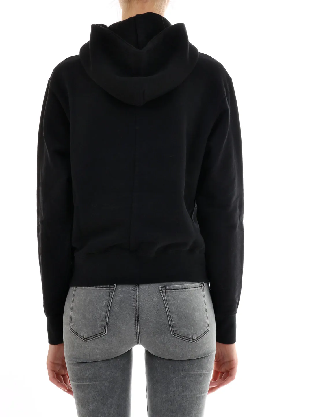 Unravel Project Logo Print Drawstring Hoodie