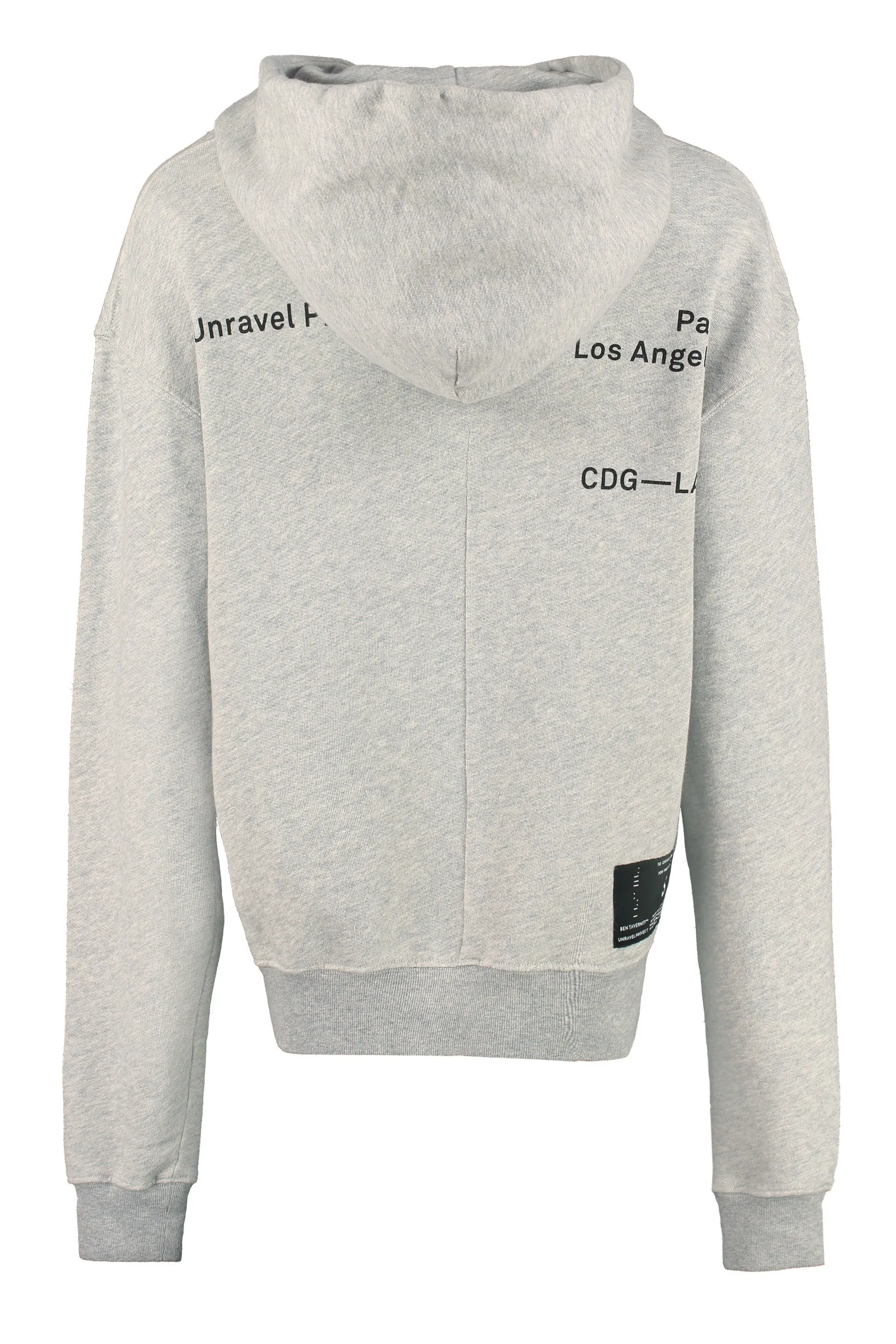 Unravel Project Logo Print Hoodie