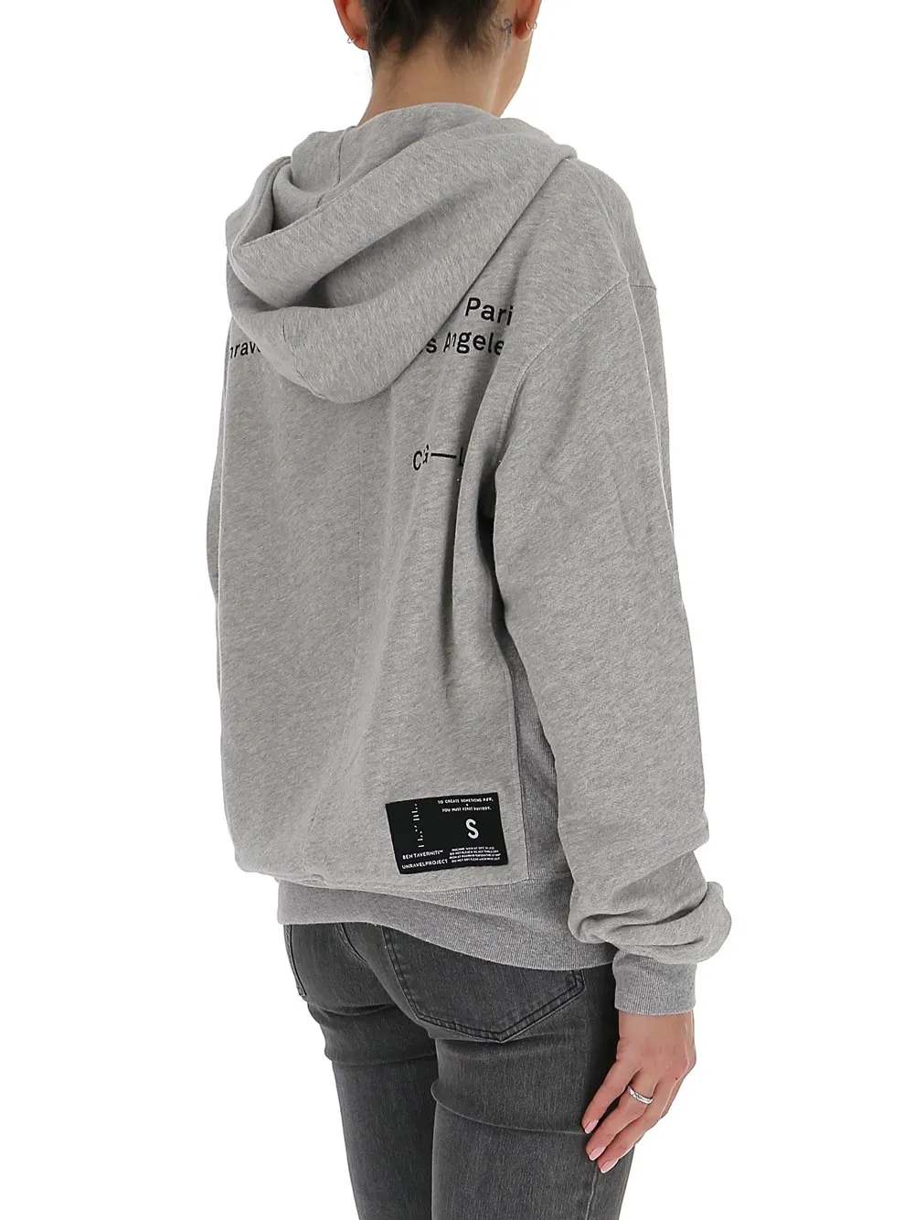 Unravel Project Logo Print Hoodie
