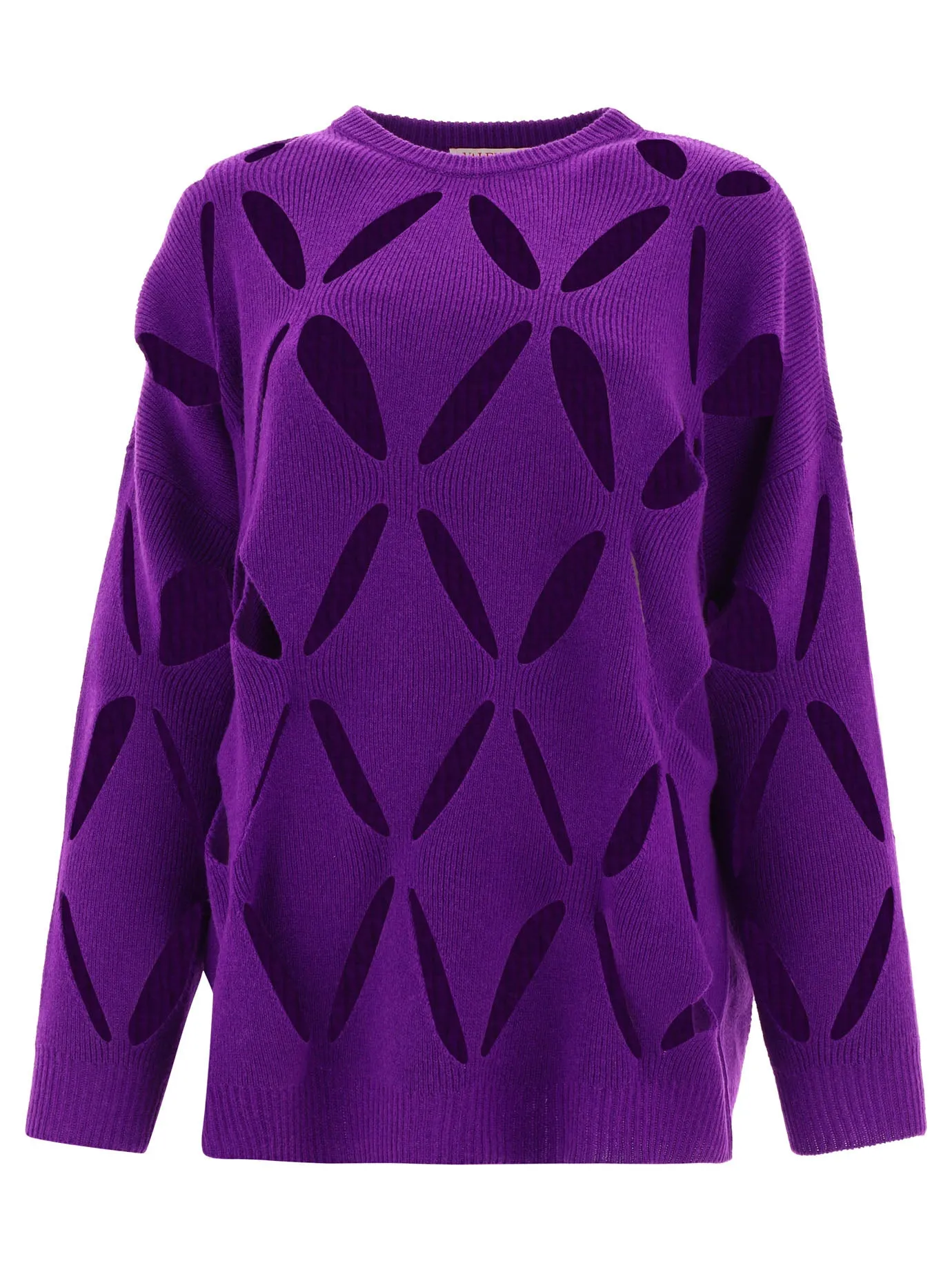 Valentino Cut-Out Detailed Knit Jumper
