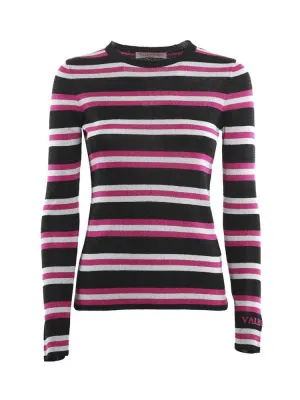 Valentino Striped Crewneck Sweater