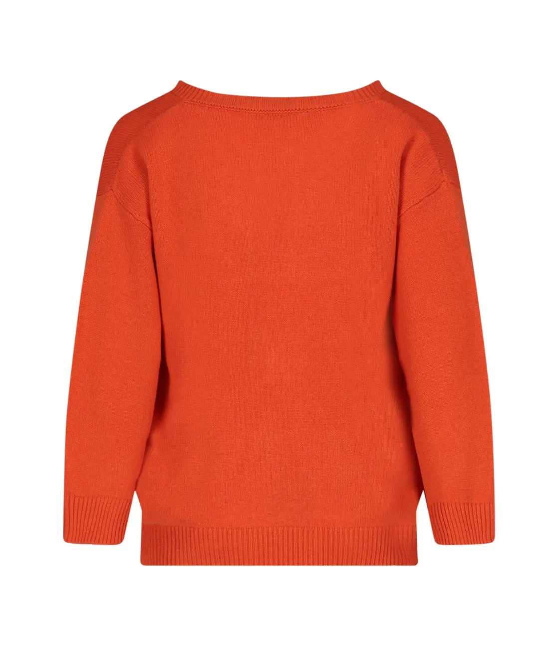 Valentino VGold Detailed V-Neck Knit Jumper