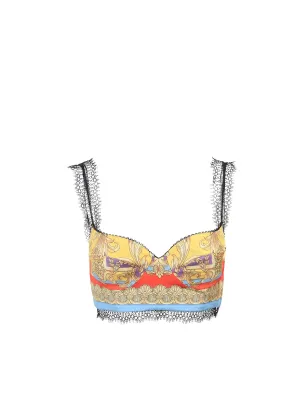 Versace All-Over Printed Sleeveless Top