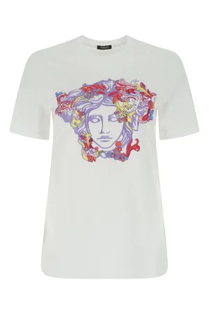 Versace Embellished Medusa Crewneck T-Shirt