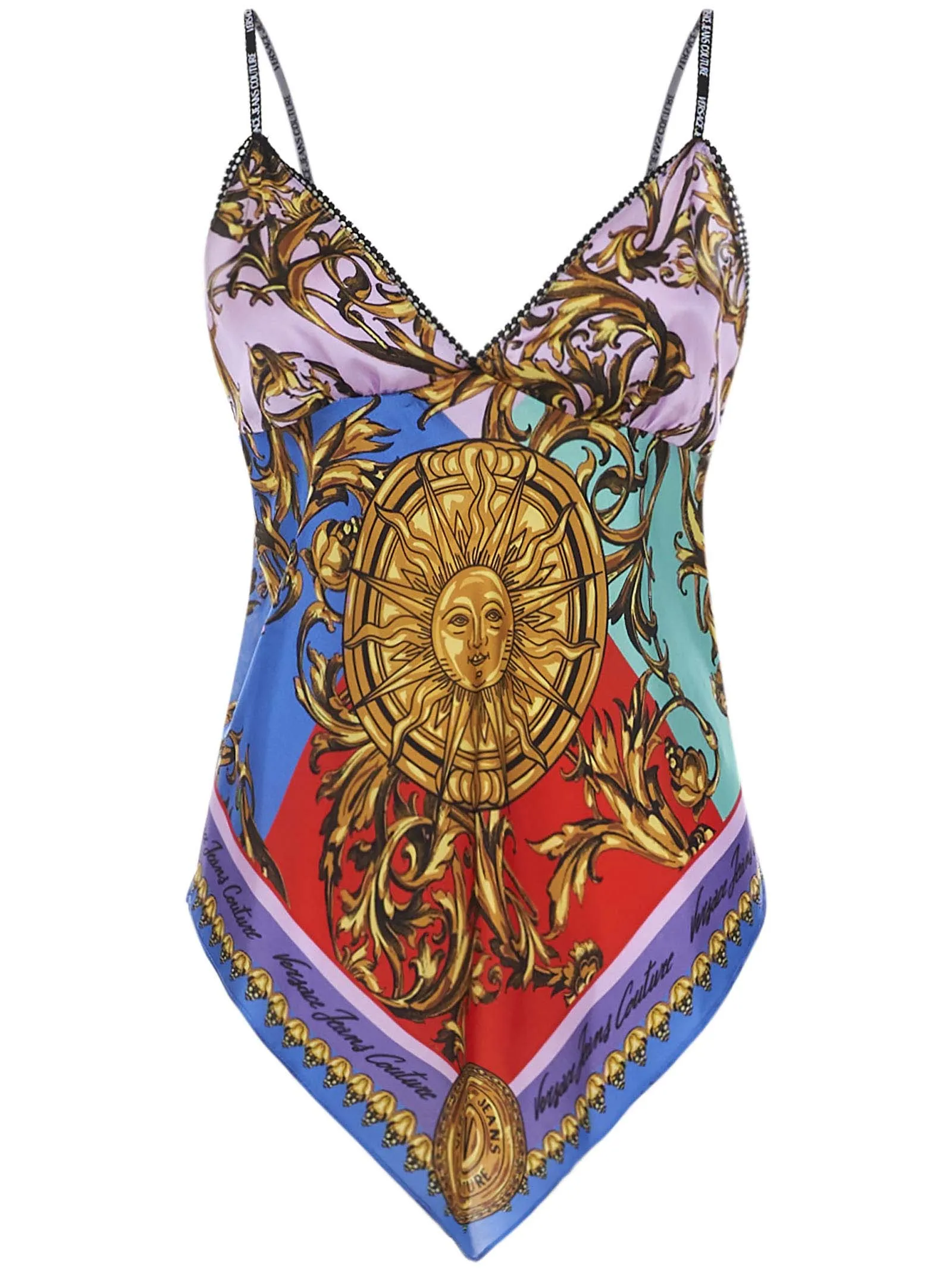 Versace Jeans Couture Baroque Printed Tank Top