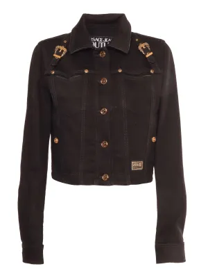 Versace Jeans Couture Buckle-Detailed Denim Jacket
