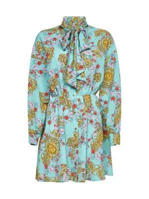 Versace Jeans Couture Floral Printed Mini Dress