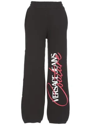 Versace Jeans Couture Logo Embroidered Pants