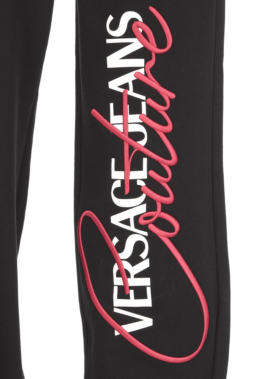 Versace Jeans Couture Logo Embroidered Pants