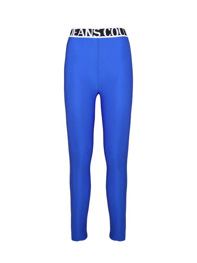 Versace Jeans Couture Logo Waistband Leggings