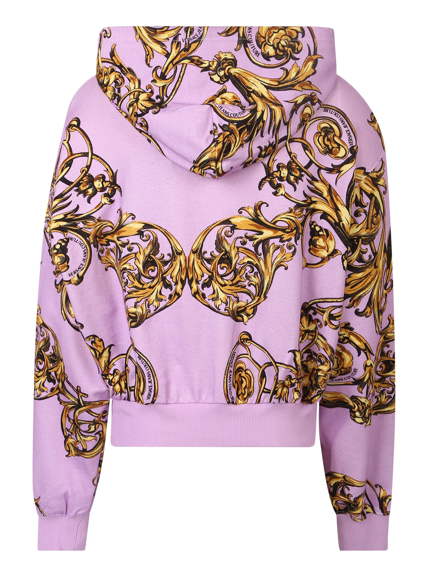Versace Jeans Couture Regalia Baroque Print Drawstring Hoodie