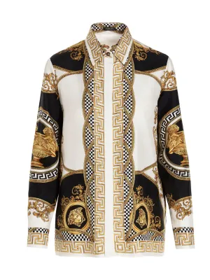 Versace La Coupe Des Dieux Printed Buttoned Shirt
