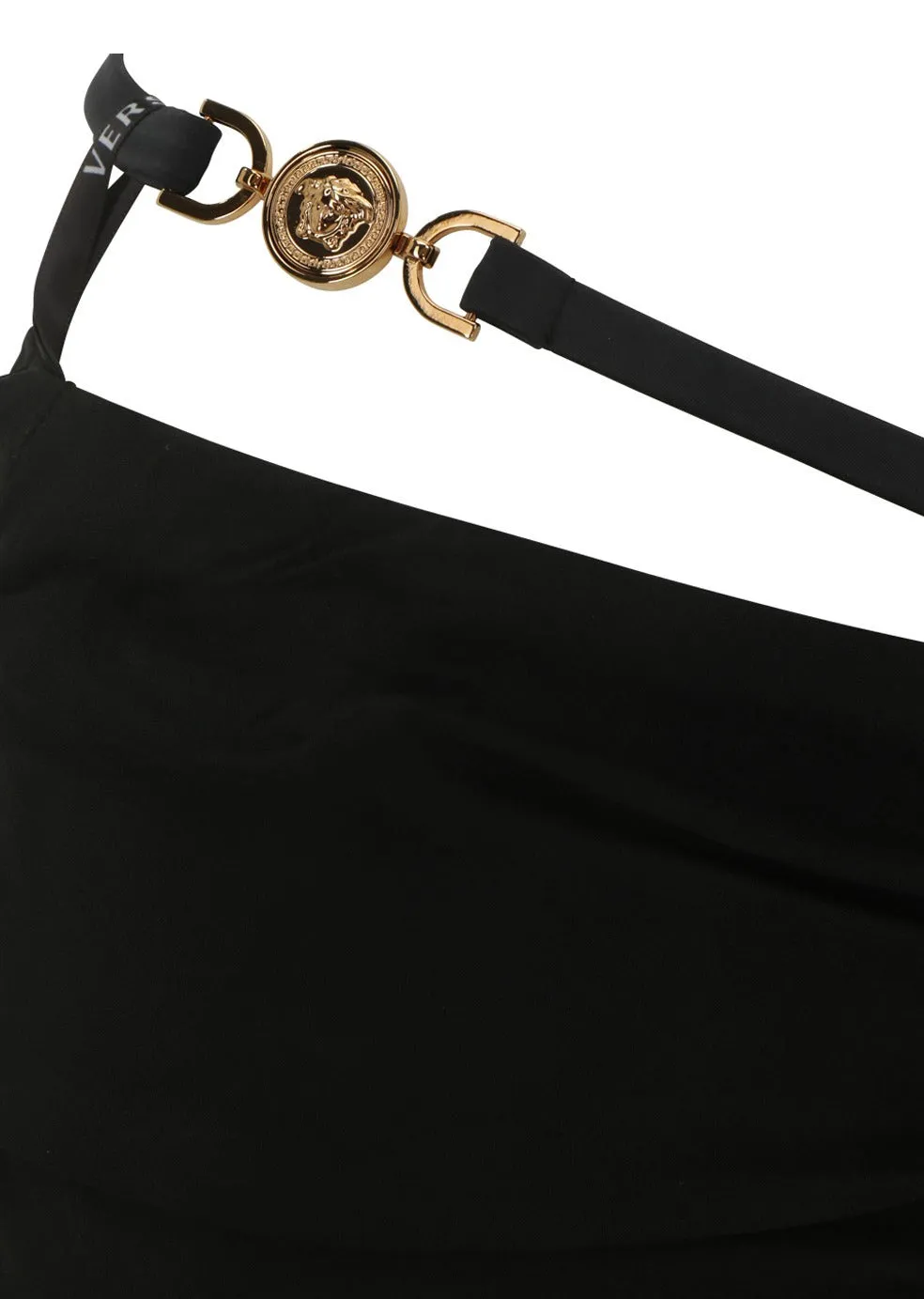 Versace Medusa Detailed Ruffled Midi Skirt