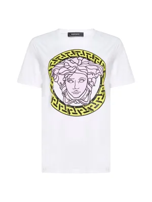 Versace Medusa Head Printed Crewneck T-Shirt