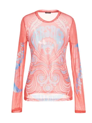 Versace Medusa Music Printed Crewneck Sweater