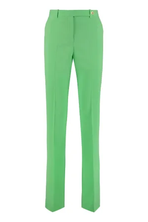 Versace Wide Leg Tailored Trousers