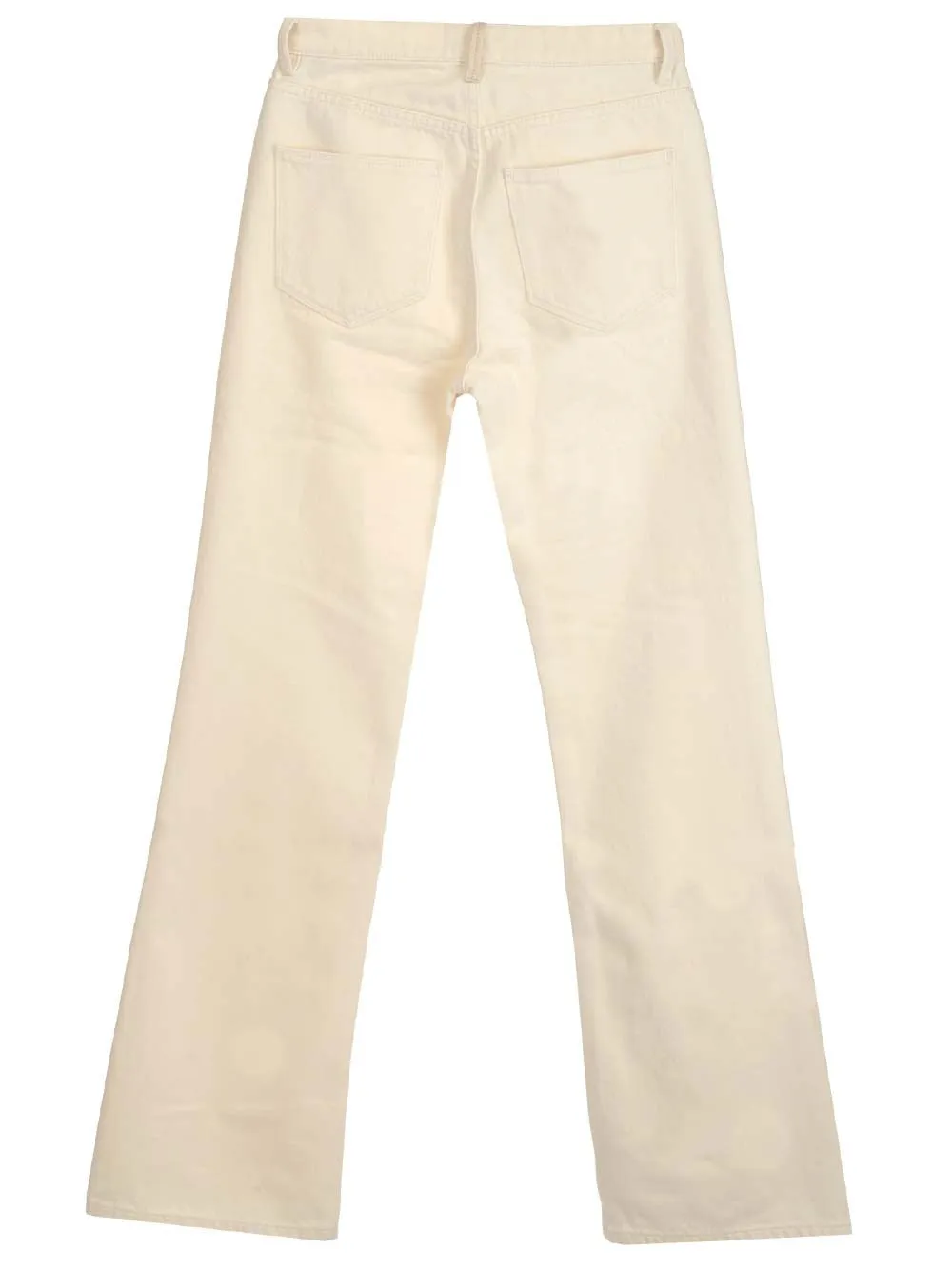 Wandler Button Detailed Straight Leg Jeans