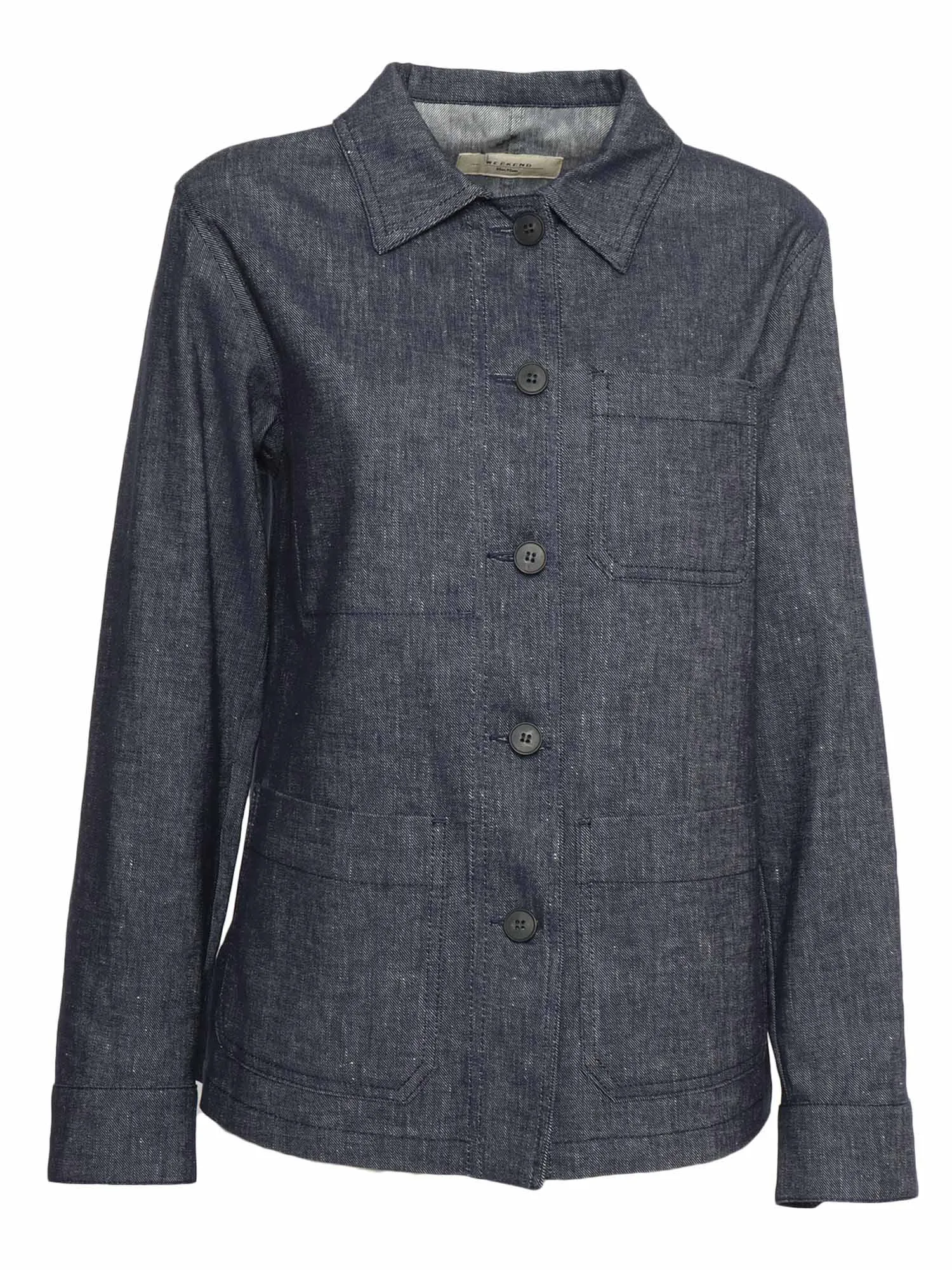 Weekend Max Mara Buttoned Denim Jacket